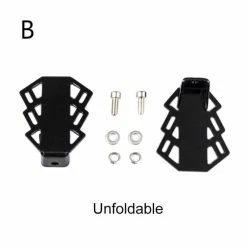 1 Paire Vélo Arrière Pédale Vtt Repose-pieds Pliants Vélo Accessoires Vélo Pied Peg XXUF [164A0ED] - Avis / Test