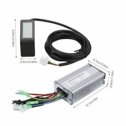 36V-48V 15-22A Contrôleur Sans Brosse Vélo électrique KT LCD4 Kit D'écran D'affichage Connecteur Normal E Bike Accessoire D - Avis / Test