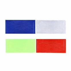 4 Feuilles De Bicyclette Autocollants Réfléchissants Roue De Vélo Accessoires De Coffre-fort ACCESSOIRES VELO - DECORATION - Avis / Test