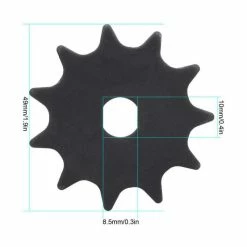 410Type H Trous 11 Dents En Acier Vélo Pignon Vélo Réparation Accessoire Pièces De Rechange Pour 1020 Haute Vitesse Moteur - Avis / Test