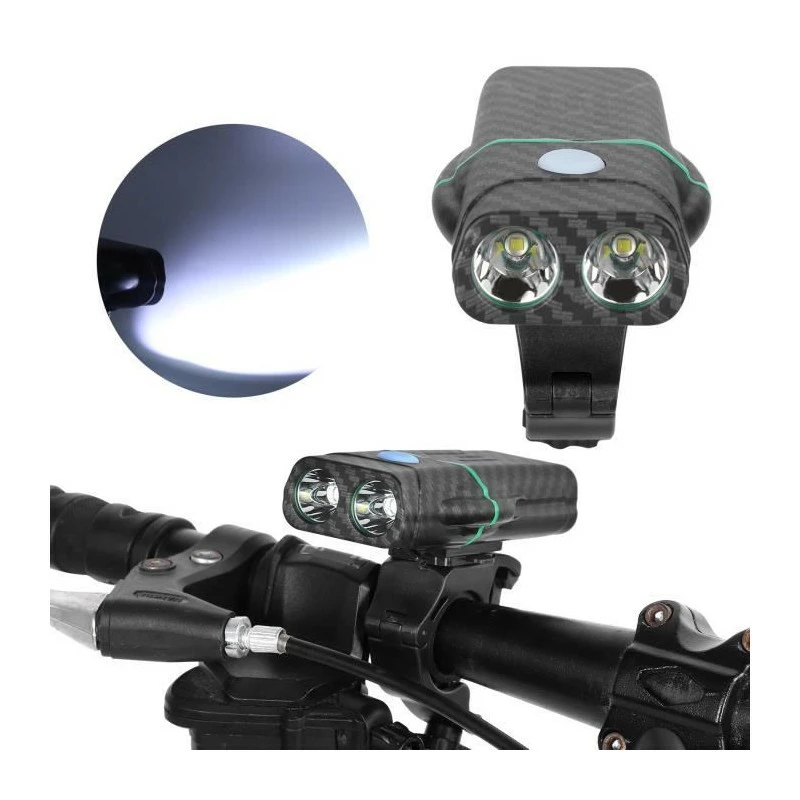 Accessoire De Bicyclette De Lumière Avant De Vélo De Haute Luminosité Rechargeable USB-COL - Avis / Test