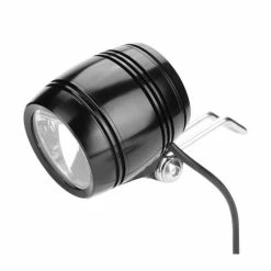 Atyhao Phare De Vélo électrique LED Aluminium E-bike Phare Klaxon 2 En 1 Ensemble Phare Avant Lumière (noir) - Avis / Test