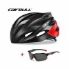 Black Red-M -Ultra Léger Montagne Route Casque De Vélo Réglable Hommes Femmes Cyclisme Course Sport Casque Avec Lunettes De - Avis / Test