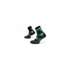BV SPORT Paire De Chaussettes TRAIL EVOLUTION Noir Vert - Avis / Test