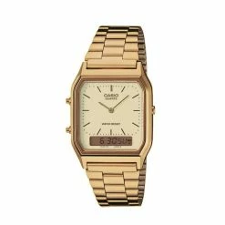 CASIO Montre En Acier AQ-230GA-9DMQYES - Homme - Doré - Avis / Test