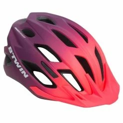 CASQUE VTT 500 FEMME ROSE/VIOLET - Avis / Test