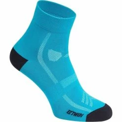 CHAUSSETTES VELO 500 BLEU TURQUOISE - Avis / Test