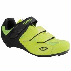 CHAUSSURES VELO ROUTE TREBBLE GIRO JAUNE FLUO - Avis / Test