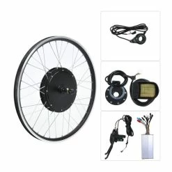 Dilwe Kit De Conversion Vélo électrique Kit De Conversion De Vélo De Montagne électrique Avec Moteur 48V 1500W Roue De 26 P - Avis / Test