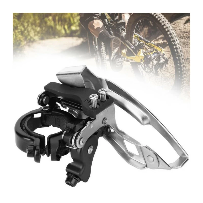 Dioche Dérailleur Vélo Dérailleur Avant VTT 3 Vitesses Assorti Accessoire De Vélo Dérailleur Arrière à Changement De Vit - Avis / Test