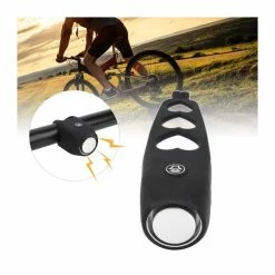 DUO Cloche De Vélo Keenso, Klaxon De Vélo électrique 120dB Cloche De Guidon Légère Extérieure Pour Vtt Route VTT - Avis / Test