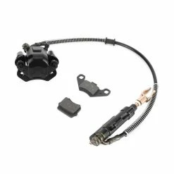 Étrier De Cylindre De Frein, étriers De Frein VTT, Fer Fiable Frein De Voiture Durable Noir Et Argent Pratique Automobile Pou - Avis / Test