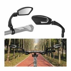 Fdit Rétroviseur Vélo Accessoire De Vélo Rétroréflecteur De Rétroviseur Pliable En Acier Inoxydable Pour Vélo (à Droite - Avis / Test