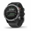 GARMIN Fenix 6 Solar - Montre Connectée - Silver Avec Bracelet Noir - Avis / Test