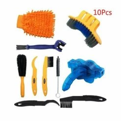 HK1-22662Bicyclette Outil De Nettoyage, Moto Chaîne De Vélo Outils De Nettoyage, Vélos Kit D'outils De Nettoyage -10 PCS - Avis / Test