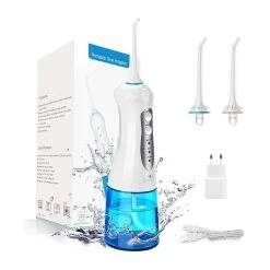 Hydropulseur Jet Dentaire Irrigateur Electrique 300ML Avec 2 Buset 3 Mode Portable Rechargeable - Avis / Test