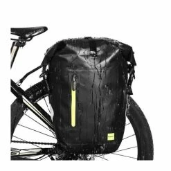 KG19723-Rose Vie 25L Sac De Vélo Imperméable Sacoche De Vélo Arrière Pour Porte-Bagages Avec 1pc Bandoulière - Avis / Test