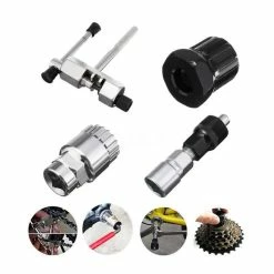 Kit D'outils De Réparation De Retrait D'extracteur D'axe De Chaîne De Manivelle De Vélo De VTT 4Pc Vtt WHAS420 - Avis / Test