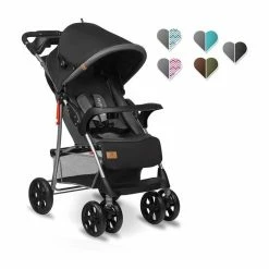 Lionelo Emma Poussette Bebe Jusqu'à 15 Kg Harnais à 5 Points Pliage Rapide Amortisseurs Forts Sac Inclus Construction Légèr - Avis / Test