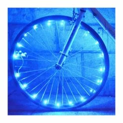 Lumières De Roue De Vélo 20 LED Clignotant Rayons Lumières Décoration De Vélo Lumière Vélo D'avertissement De [253D9D0] - Avis / Test