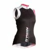 MAILLOT VELO SANS MANCHES 900 FEMME NOIR/ROSE - Avis / Test