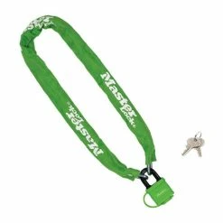 MASTER LOCK Chaîne Antivol Vélo Avec Cadenas à Clé [Clé] [90 Cm Chaîne] [Vert] 8390EURDPROCOLG Idéal Pour Les VélosVél - Avis / Test