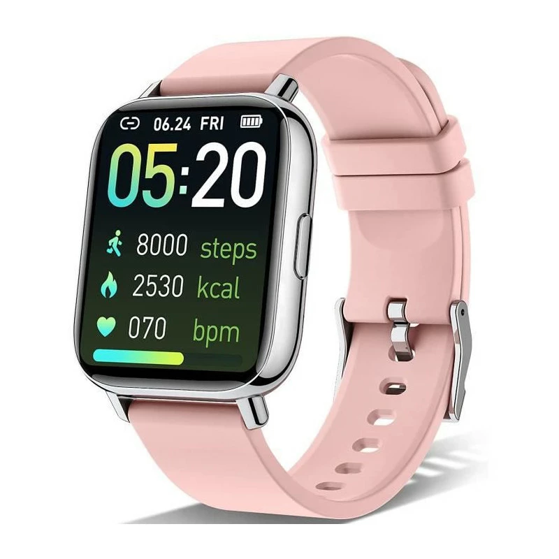 Montre Connectée Femme, 1,69- Smartwatch Podomètre Sommeil Fréquence Cardiaque, Montre Intelligente De 24 Sport Modes Etanch - Avis / Test