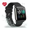 Montre Connectée Femmes Homme Montre Sport Avec 1.3- Ecran Oxygène Moniteur De Sommeil Podomètre Pour IOS Android-Noir - Avis / Test