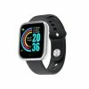 Montre Connectée Sport Femmes Hommes Y68 Argent IP65 Étanche 13- Carré Square Tracker Smart Watch App Fitpro - Avis / Test