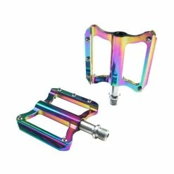 Pédales De Vélo 9/16 Pour Pédale Plate De Vélo De Route De Montagne, Pédale De Plate-forme En Alliage D'aluminium Multicol - Avis / Test