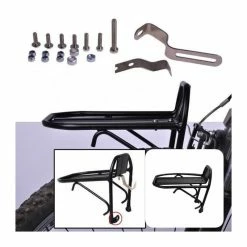 Porte-bagages Avant De Vélo Grande Capacité Démontage Facile Utile Porte-bagages Robuste Pour Bagages De Vélo - Avis / Test