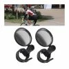Rétroviseur De Vélo Vélo Vélo Vue Arrière Miroir Vélo Vélo Réflecteur Convex Miroir Avec Lentille Grand Angle 5.3cm Cyc - Avis / Test