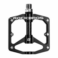 ROCKBROS Pédales Vélo Route VTT, Pédales BMX 9-16- Cyclisme Pedales Plates Anti-Glissant En Alliage Aluminium 3 Roulement Sc - Avis / Test