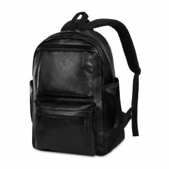 Sac à Dos En Cuir PU Pour Homme, Noir - Avis / Test