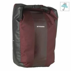 SACOCHE PORTE-BAGAGE VELO 500 20L IMPERMEABLE - Avis / Test