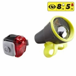 SET ECLAIRAGE VELO 300 AVANT Et ARRIERE - Avis / Test