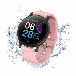 Smartwatch IP68 Montre Connectée Fitness Tracker Watch Sport Podometre Cardiofréquencemètre Montre De Sommeil Pour Enfants F - Avis / Test