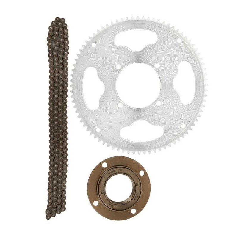 Sonew Kit Chaîne De Pédalier Jeu De Chaînes 25H Pédalier à Quatre Trous + Volant Sans Engrenage + Chaîne à 146 Maillons - Avis / Test