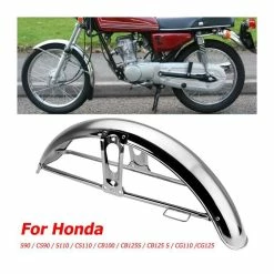 T4W 1x Moto Avant Garde-boue Sans Code De Carte Pour Honda S90 CS90 S110 CG110 CG125 - Avis / Test