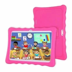 Tablette 10- 32Go, LAMZIEN Android 8.1 Tablette Tactile,10 Pouces IPS HD 3G Dual-Sim Caméra5.0MP WiFi Pre-Jeux éducatifs,Rose - Avis / Test