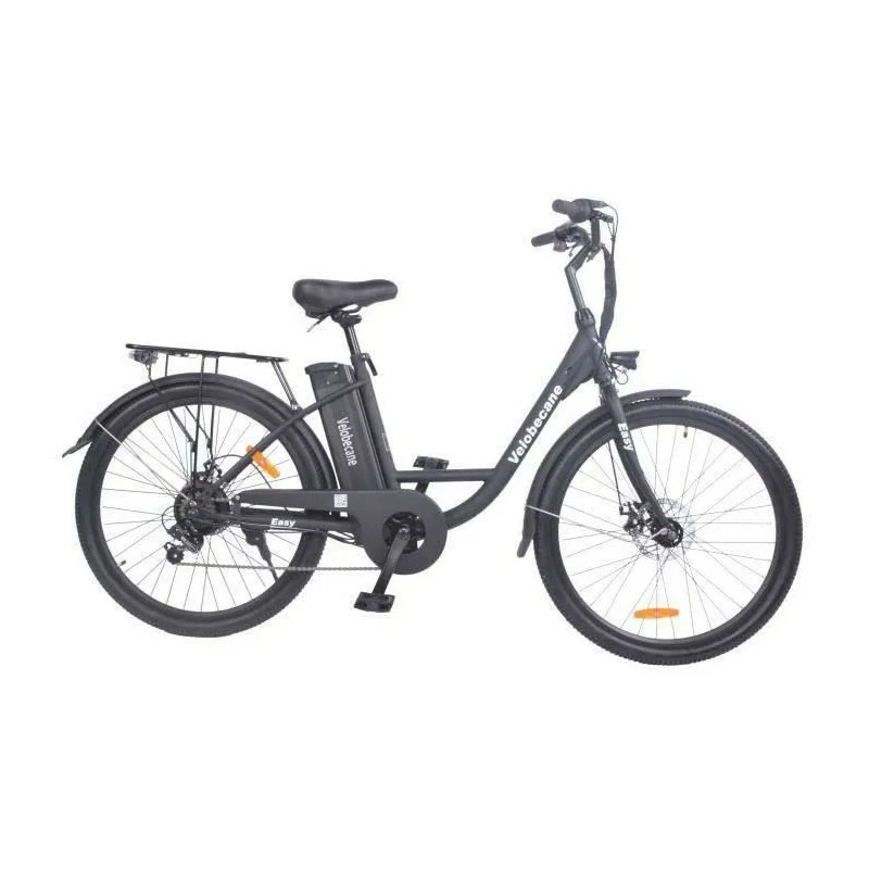 Vélo électrique 26' VELOBECANE-7 Vitesses-Freins à Disque-autonomie 40km - Avis / Test