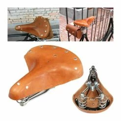 WF25750-U Vintage Selle De Vélo En Cuir Avec Ressorts - Avis / Test