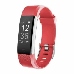 Willful Montre Connectée Femmes Homme Bracelet Connecté Cardiofréquencemètre Montre Intelligente Etanche IP67 (rouge)-,-is - Avis / Test