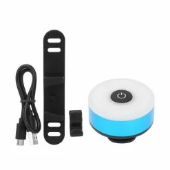 WIPES Feu Arrière De Vélo USB Bleu Avertissement Lumière Vélo équipement - Avis / Test