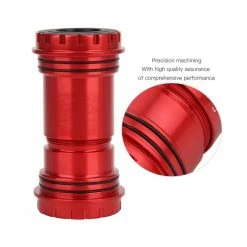 ZTTO BB30 Alliage Vélo Intégré Filetage À Visser Verrouillage Roulement Pédalier Accessoire De Vélo (Rouge)-LEK - Avis / Test